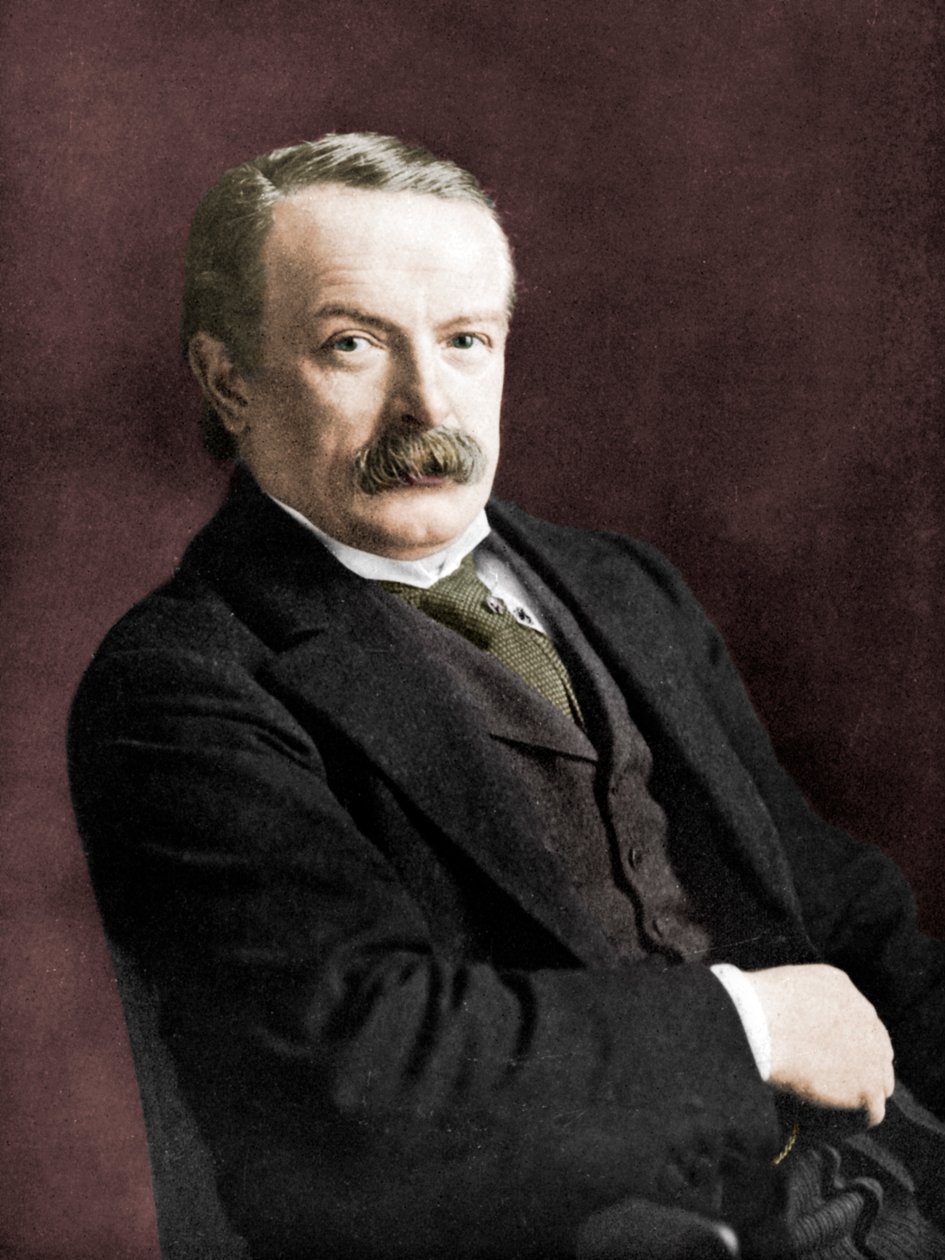 David Lloyd George brit politikus, 1920 alkotó: Haines