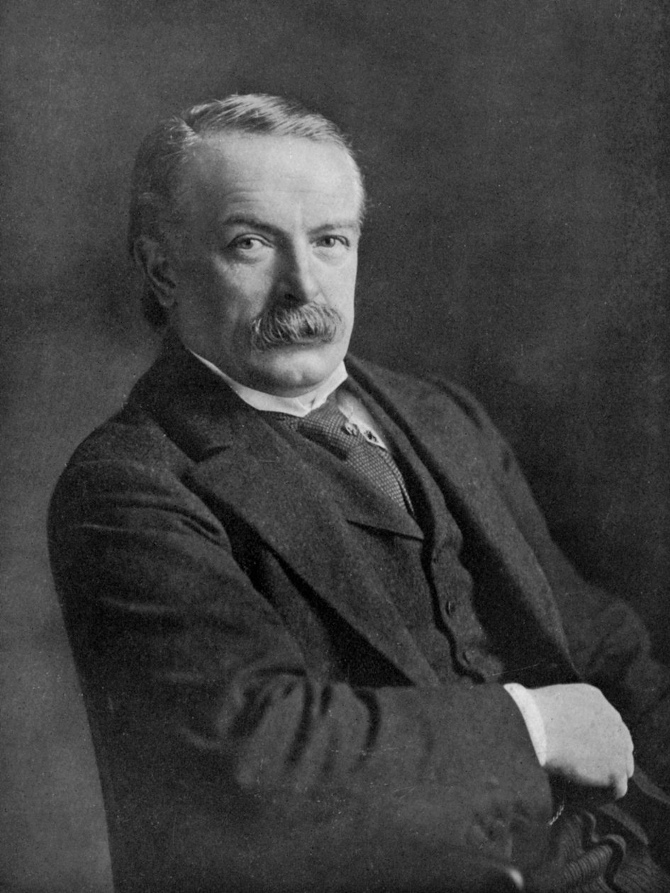 David Lloyd George brit politikus, 1920. alkotó: Haines