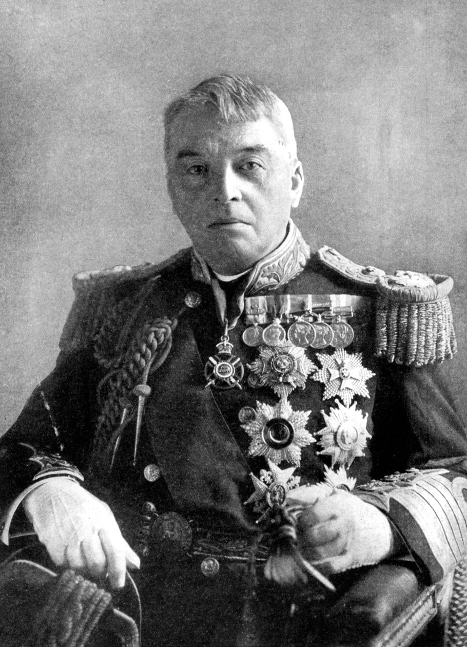 Lord Fisher of Kilverstone, brit haditengerészeti parancsnok, első világháború, 1914 alkotó: Haines