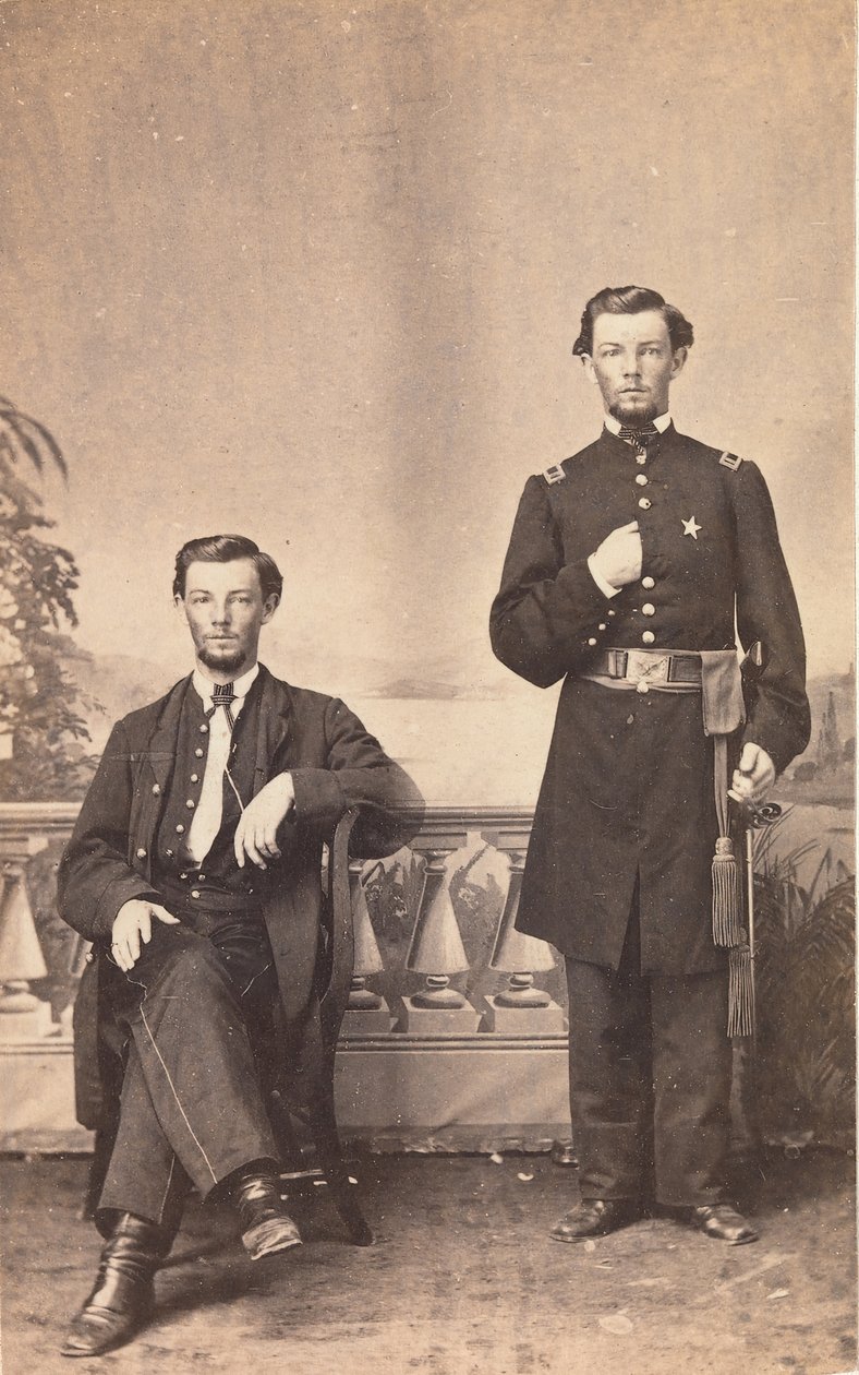Alonzo H. Sterrett, néhai adjutáns, negyvenedik amerikai gyalogság, 1865. július 27. alkotó: Hall and Company