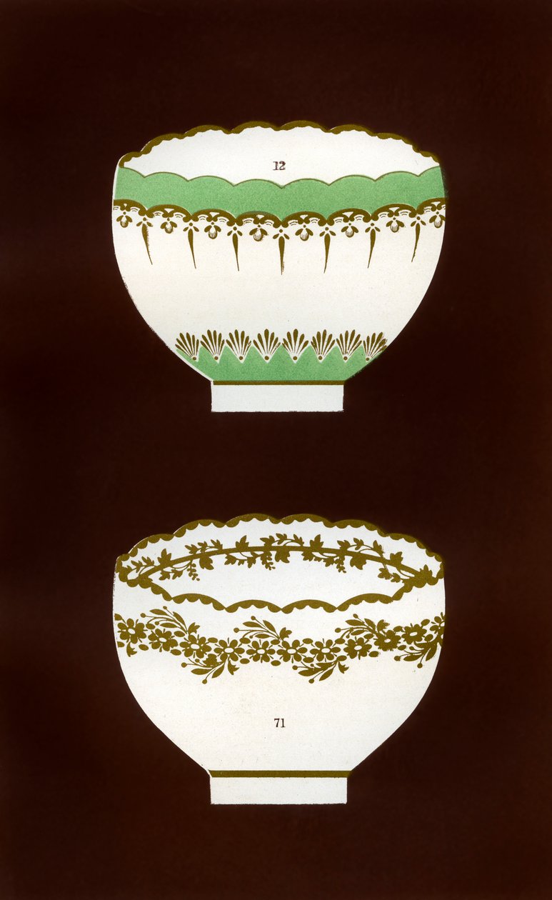 Derby minták, 1876. alkotó: Hall and England