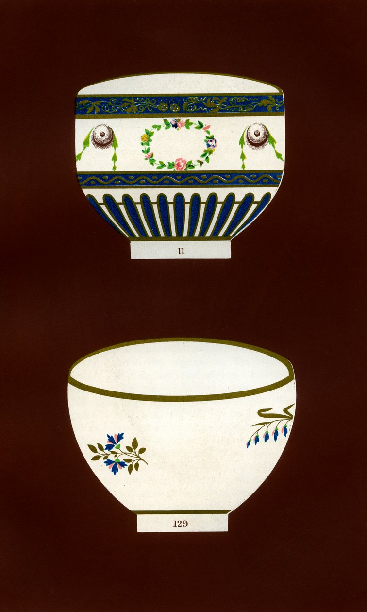 Derby minták, 1876. alkotó: Hall and England