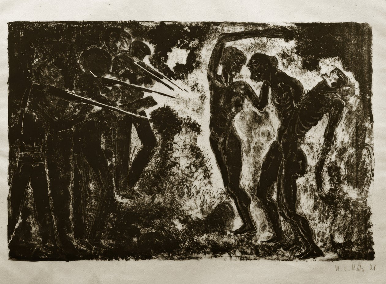 Haláltánc 1919-ből: A Standgericht / Kivégzés alkotó: Hanns Ludwig Katz