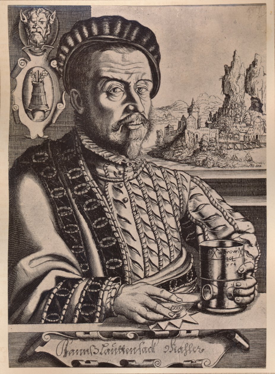 Hans Sebald Lautensack német nyomdász, rajzoló és éremdíjas, 1894. XVI. század alkotó: Hanns Sebald Lautensack