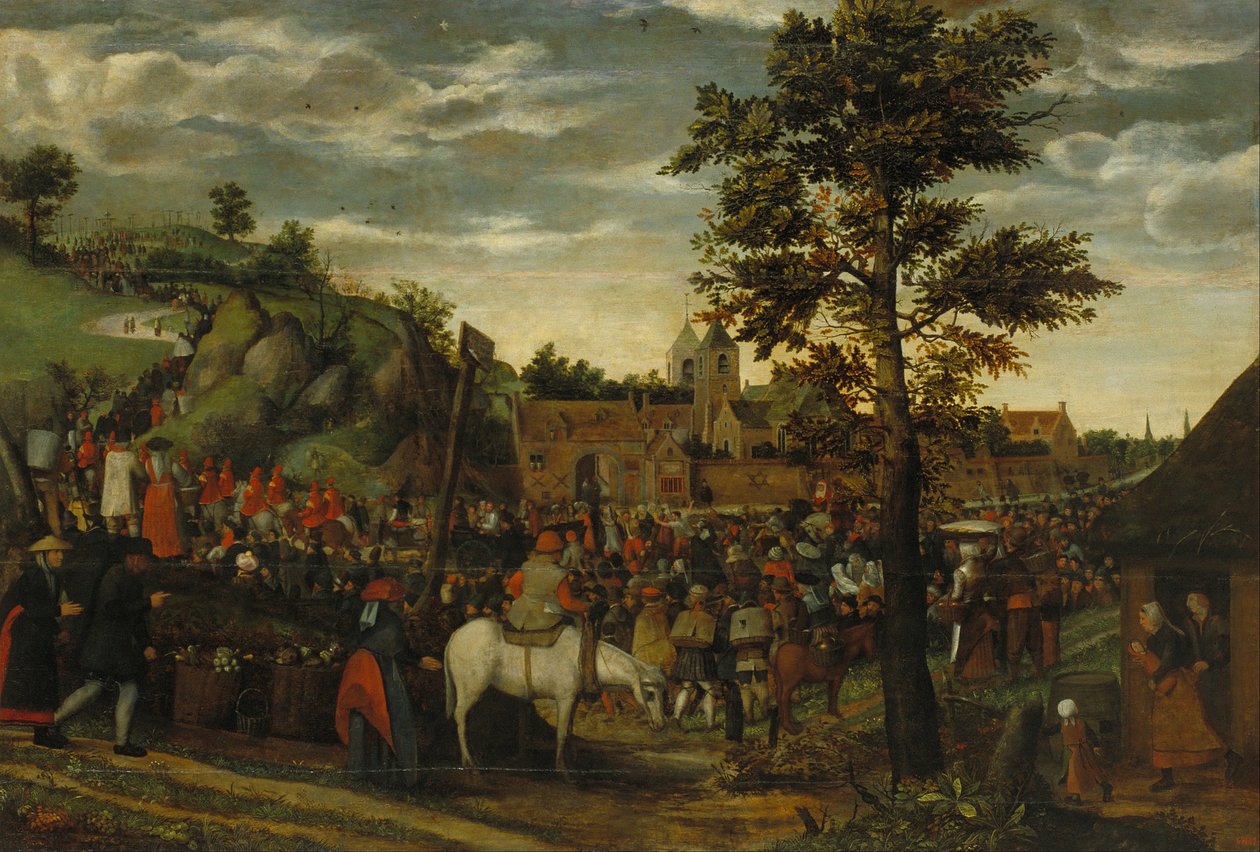 Út a kálváriához alkotó: Hans van Wechelen