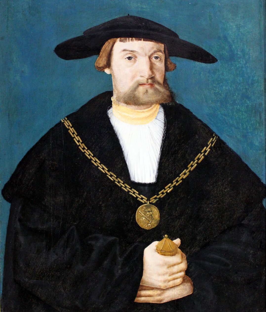 Blasius von Holzhausen (1481-1525) portréja alkotó: Hans Abel the Younger