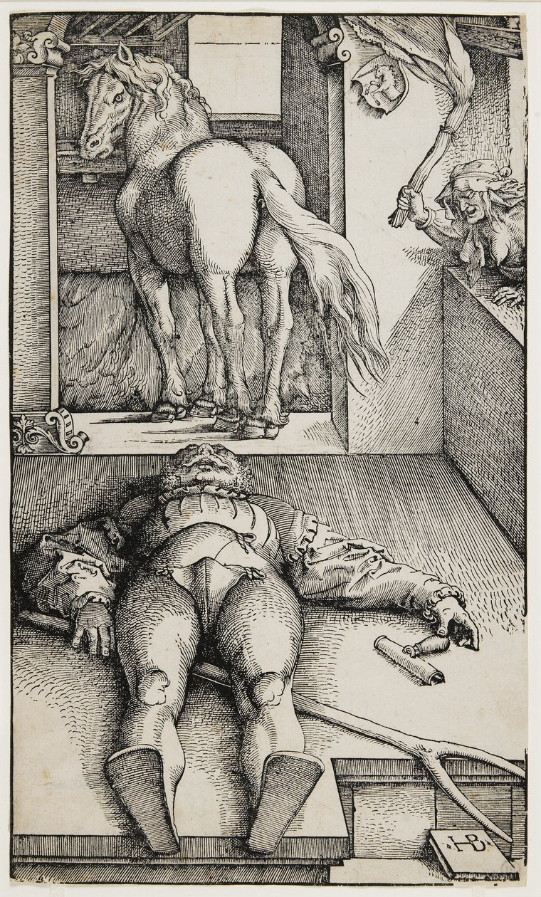 Megbabonázott vőlegény, c. 1544 alkotó: Hans Baldung Grien