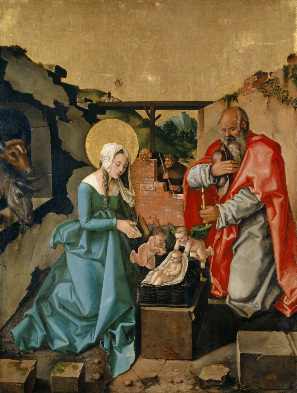 Betlehemes, 1510 (tempera a panelen) alkotó: Hans Baldung Grien