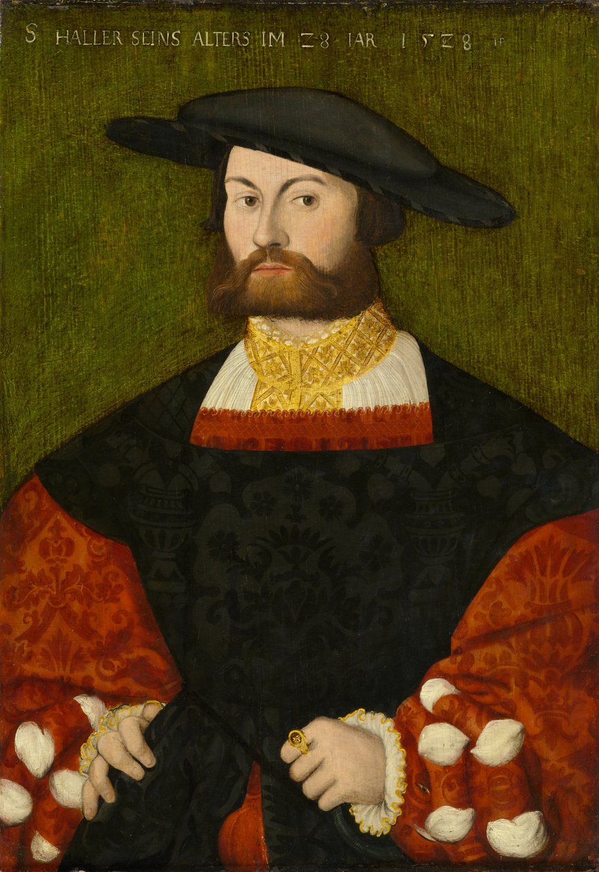 Sebald Haller von Hallerstein portréja alkotó: Hans Brosamer
