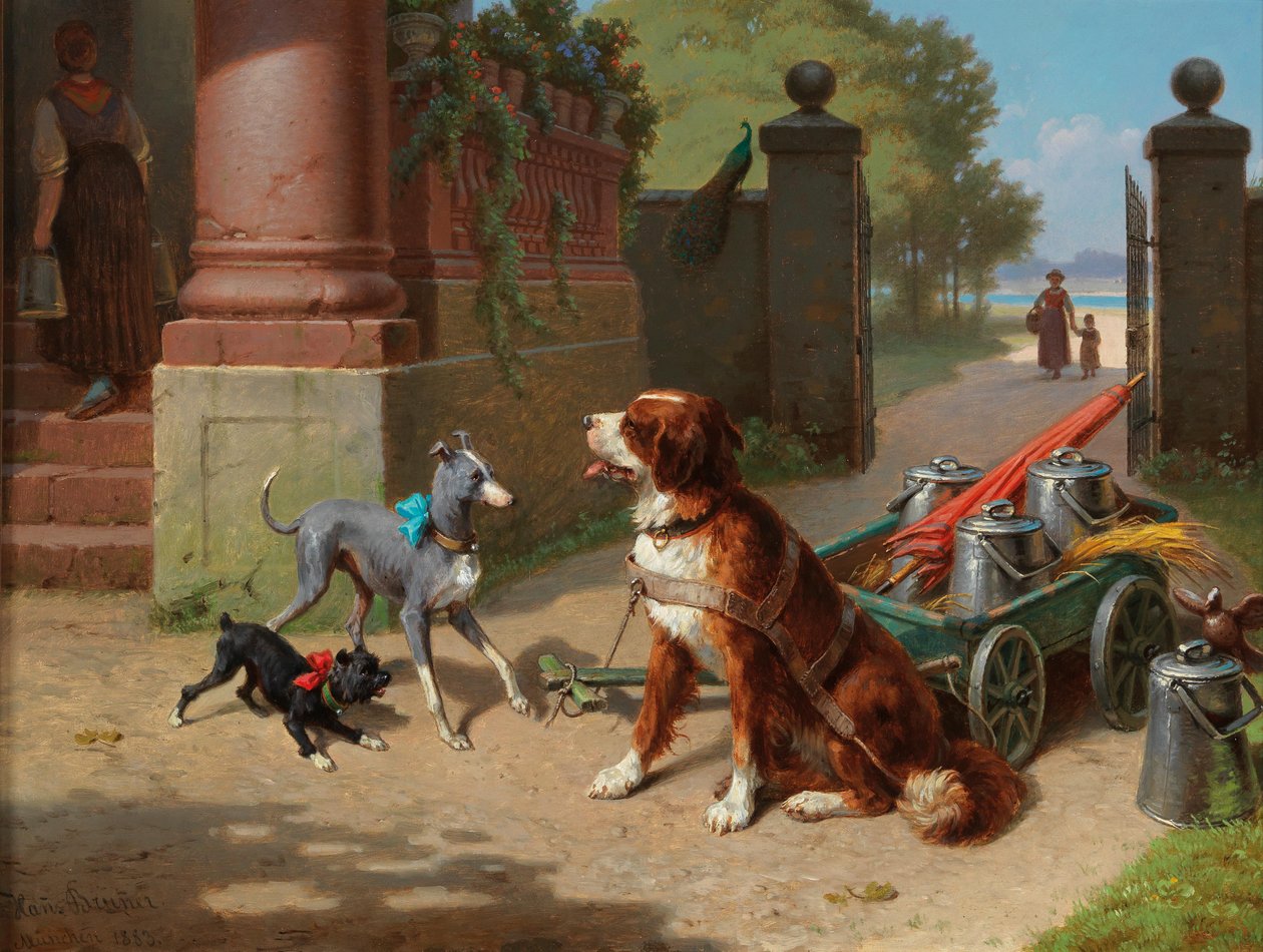 Boldog fogadtatás alkotó: Hans Brunner