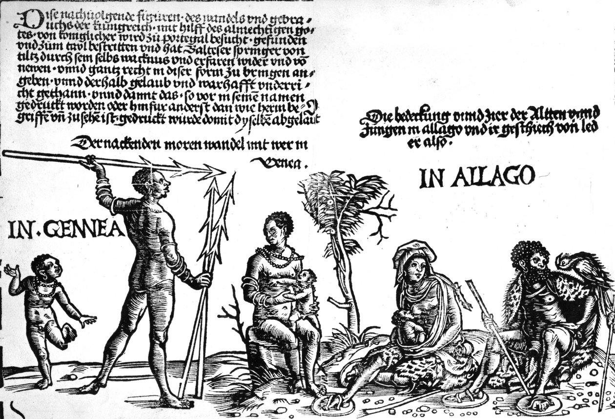 A Kunig von Gutzin, Georg Glockendon nyomtatványa, 1511 alkotó: Hans Burgkmair