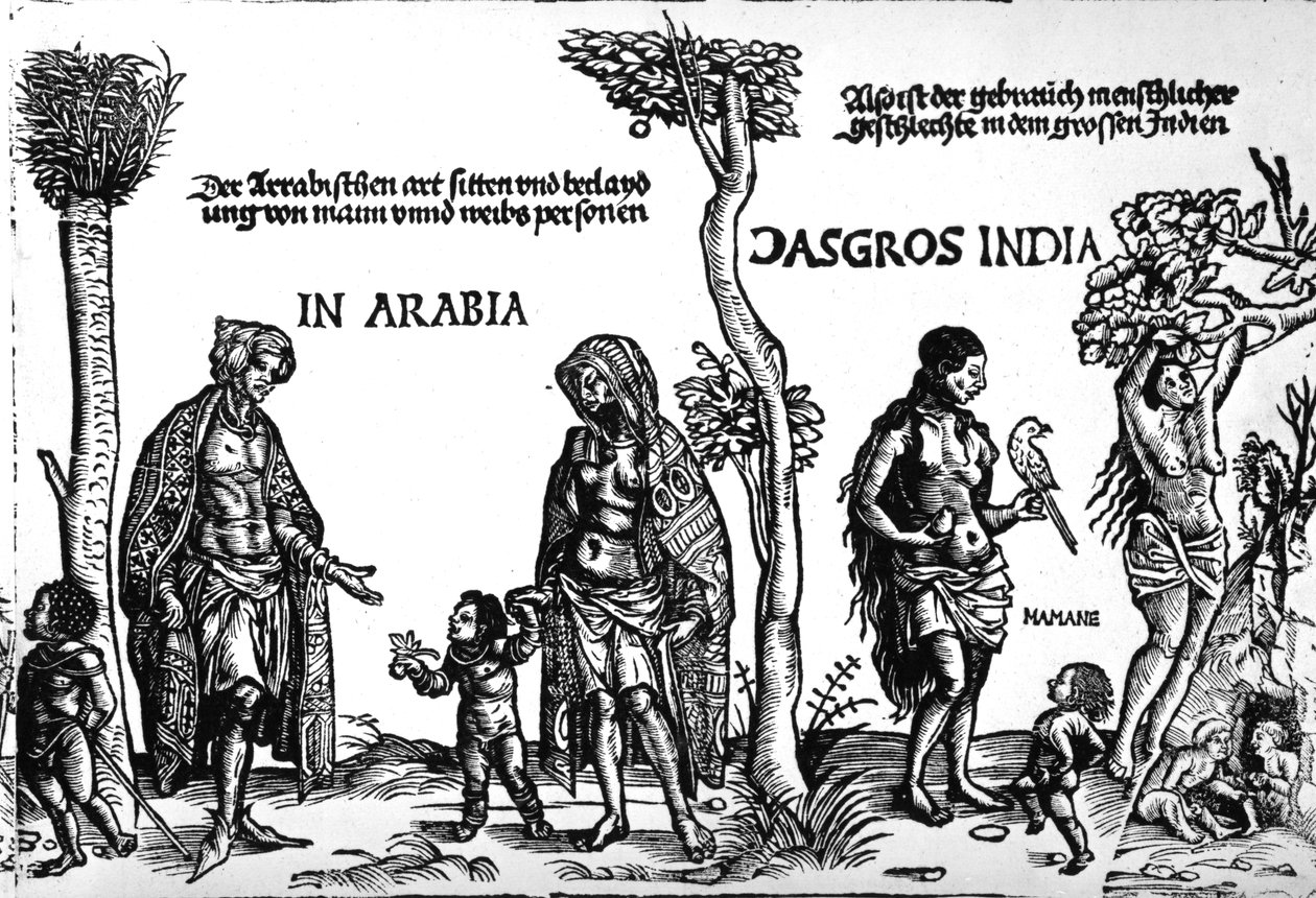 A Kunig von Gutzin, George Glockendon nyomtatványa, 1511 alkotó: Hans Burgkmair