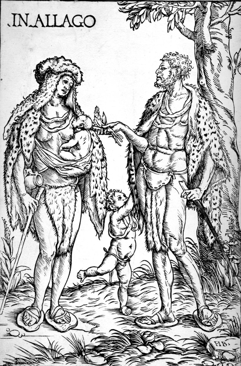 Algoa őslakosai, 1508 alkotó: Hans Burgkmair