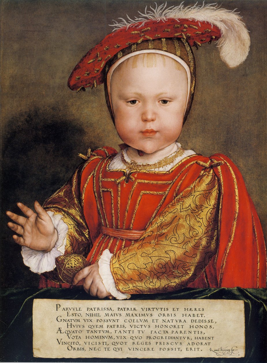 Edward Tudor alkotó: Hans Holbein