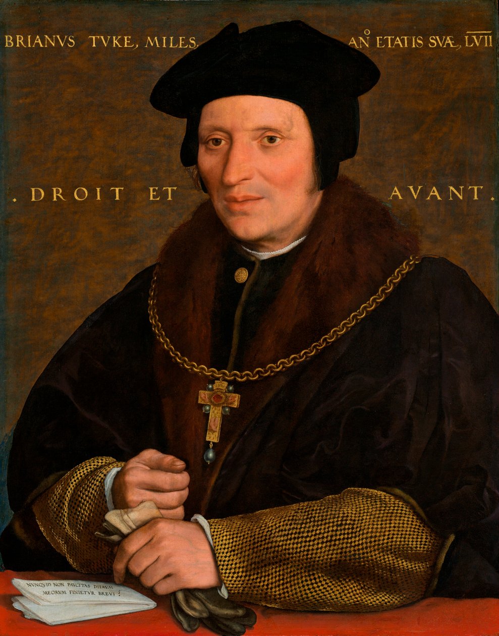 Sir Bryan Tuke portréja alkotó: Hans Holbein
