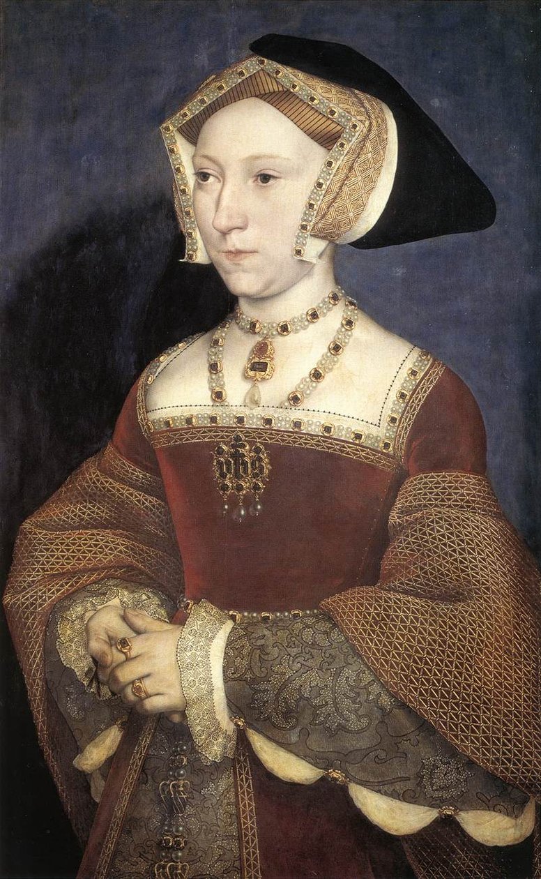 Jane Seymour angol királynő portréja alkotó: Hans Holbein