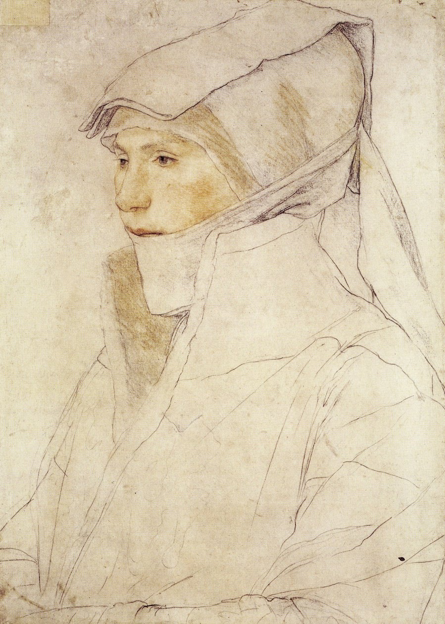 Dorothea Meyer portréja alkotó: Hans Holbein der Jüngere