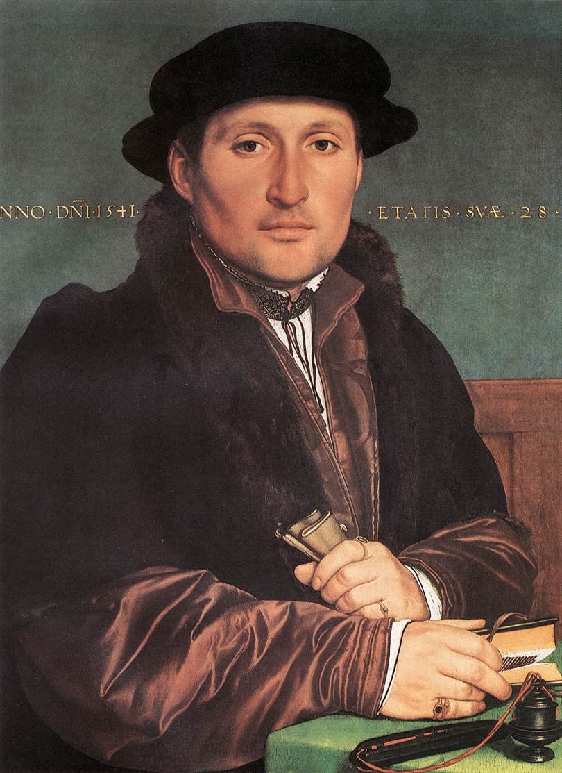 Egy fiatalember portréja alkotó: Hans Holbein der Jüngere