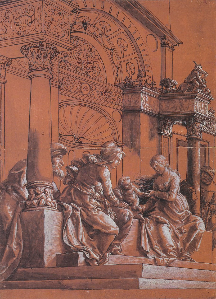 A Szent Család alkotó: Hans Holbein der Jüngere