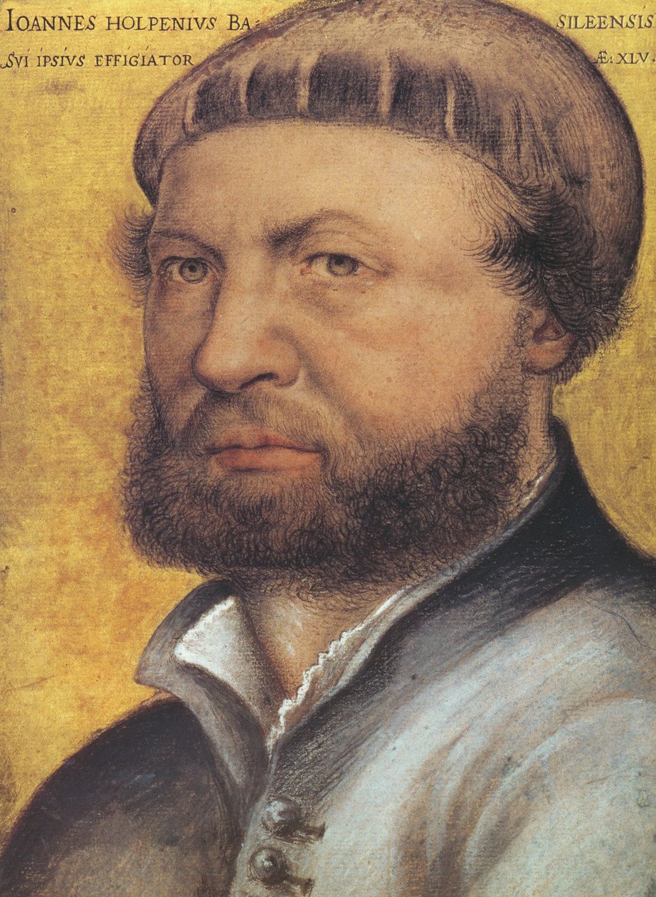 önarckép alkotó: Hans Holbein der Jüngere