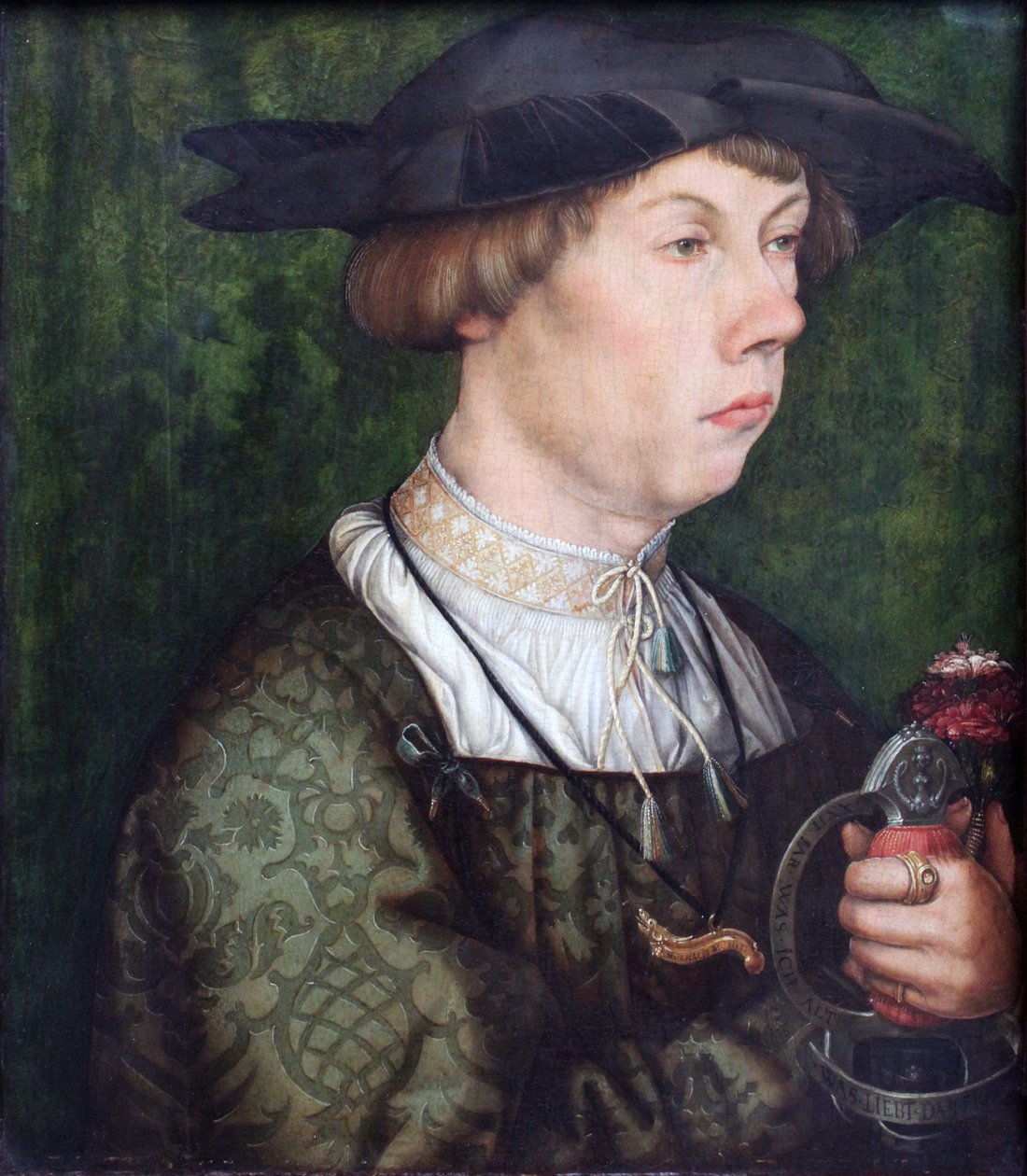 Az augsburgi Weiss család egyik tagjának portréja alkotó: Hans Holbein the Elder