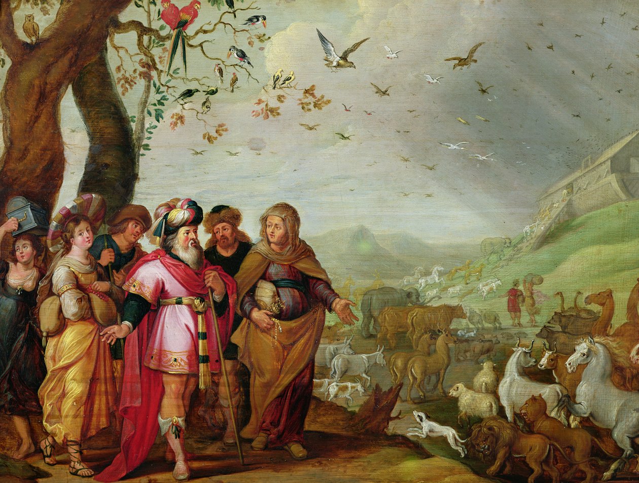 Noé bárkája alkotó: Hans III Jordaens