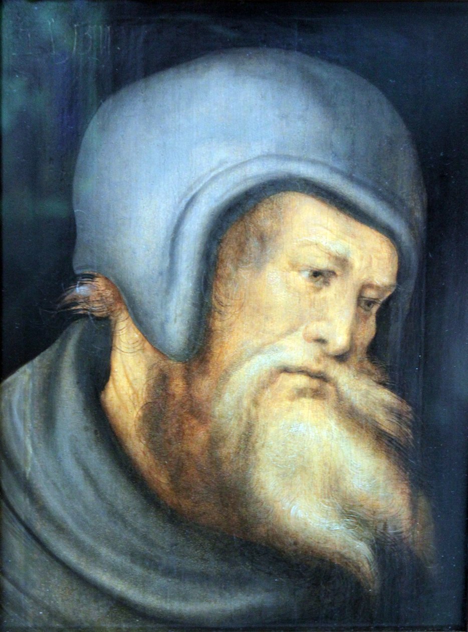 Szakállas férfi feje alkotó: Hans Leonhard Schäufelein