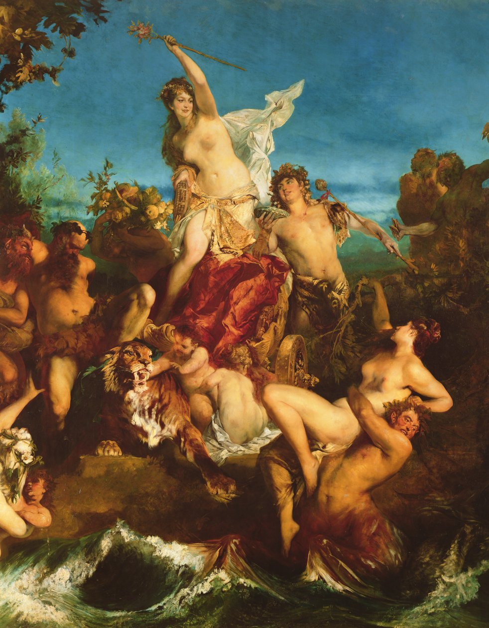 Ariadné diadala alkotó: Hans Makart
