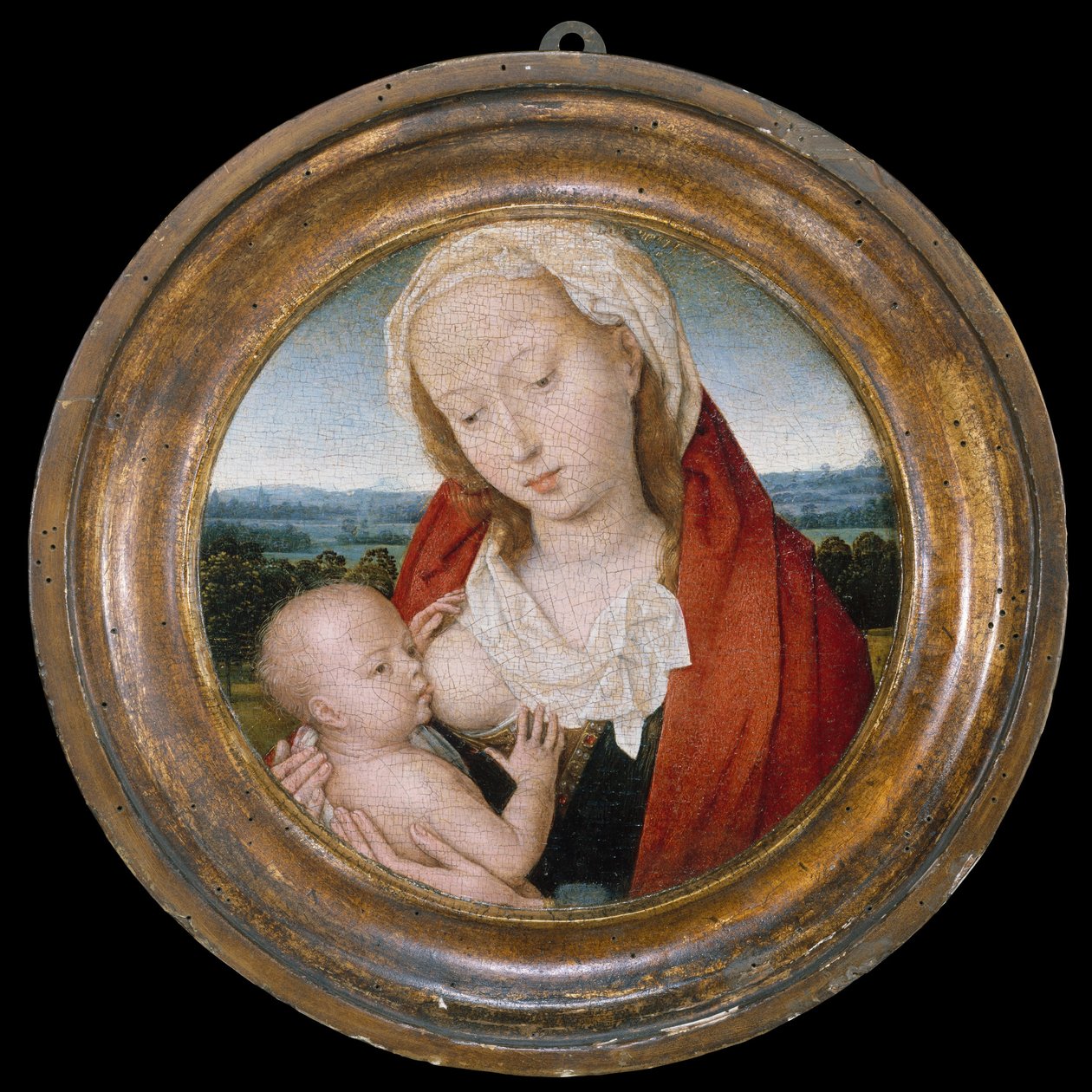 A Szent Szűz a Gyermekkel alkotó: Hans Memling