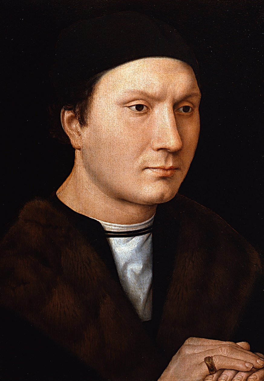 Az ember a levéllel alkotó: Hans Memling