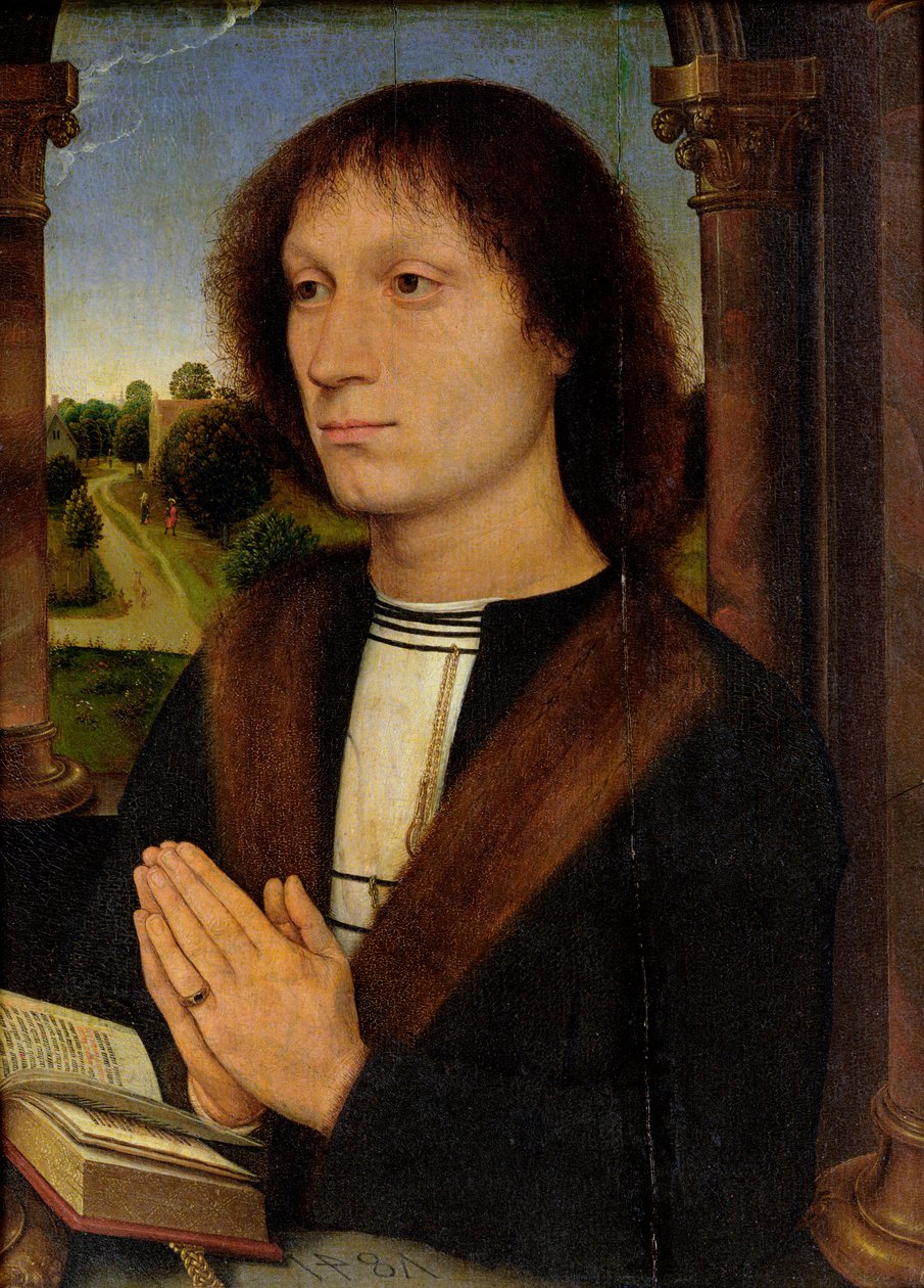 Benedetto Portinari (1466-1551) portréja 1487 alkotó: Hans Memling