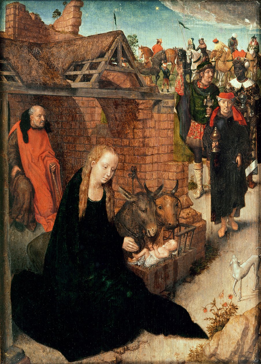 A Születés alkotó: Hans Memling