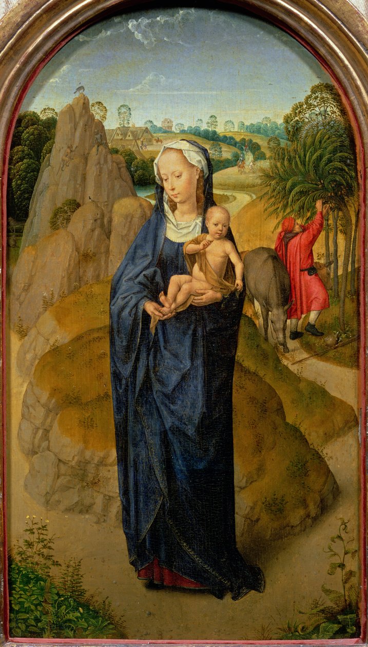 A többiek az egyiptomi repülésen alkotó: Hans Memling