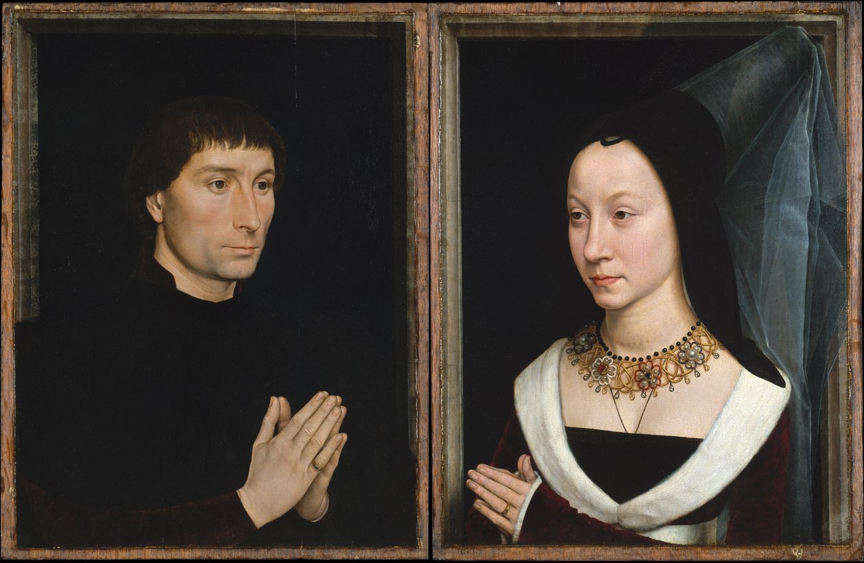 Tommaso di Folco és Maria Portinari, 1470 körül alkotó: Hans Memling
