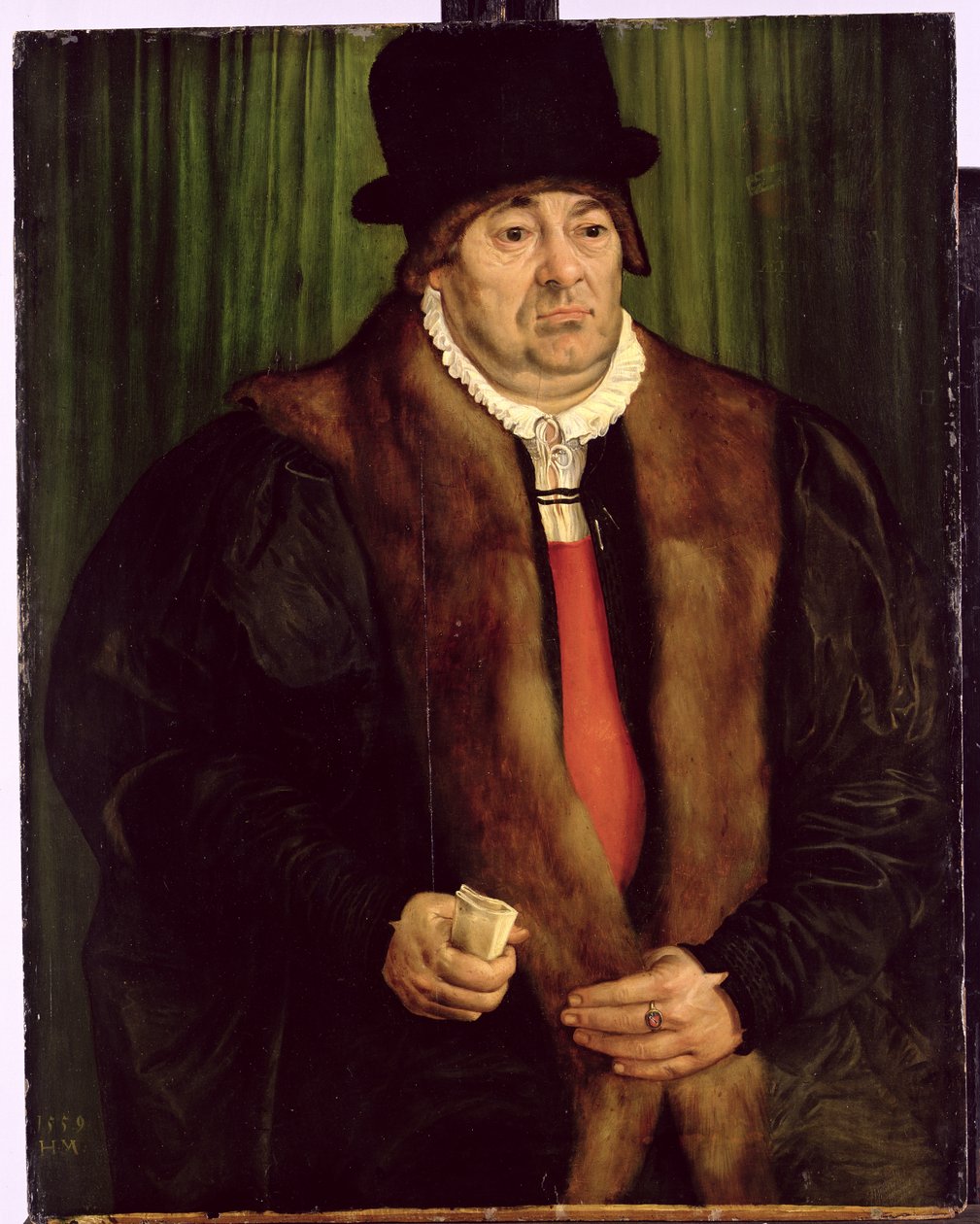 Egy müncheni arisztokrata portréja, 1559 alkotó: Hans Muelich or Mielich
