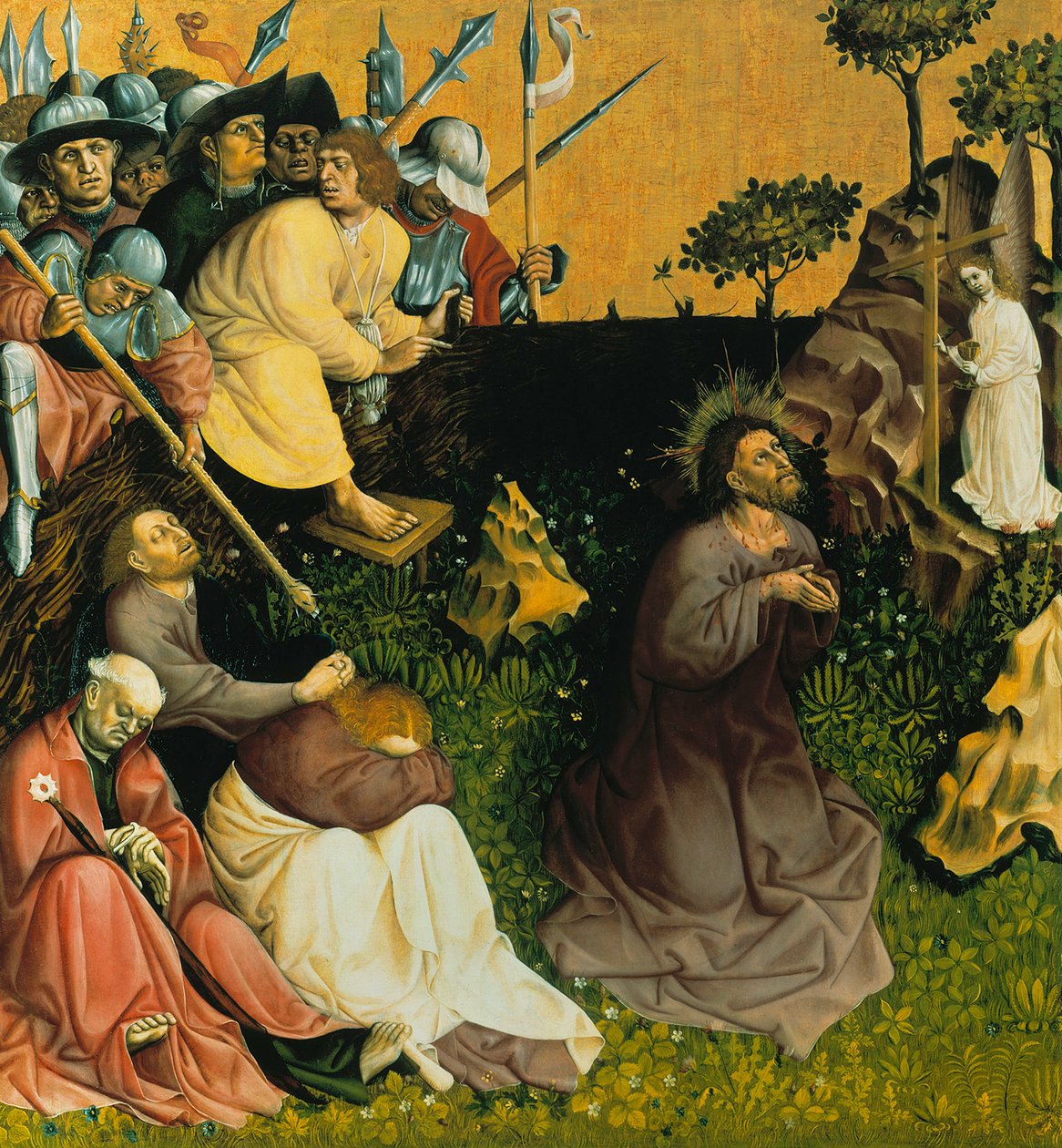 A Wurzacher -oltár belseje (bal felső sarokban) alkotó: Hans Multscher