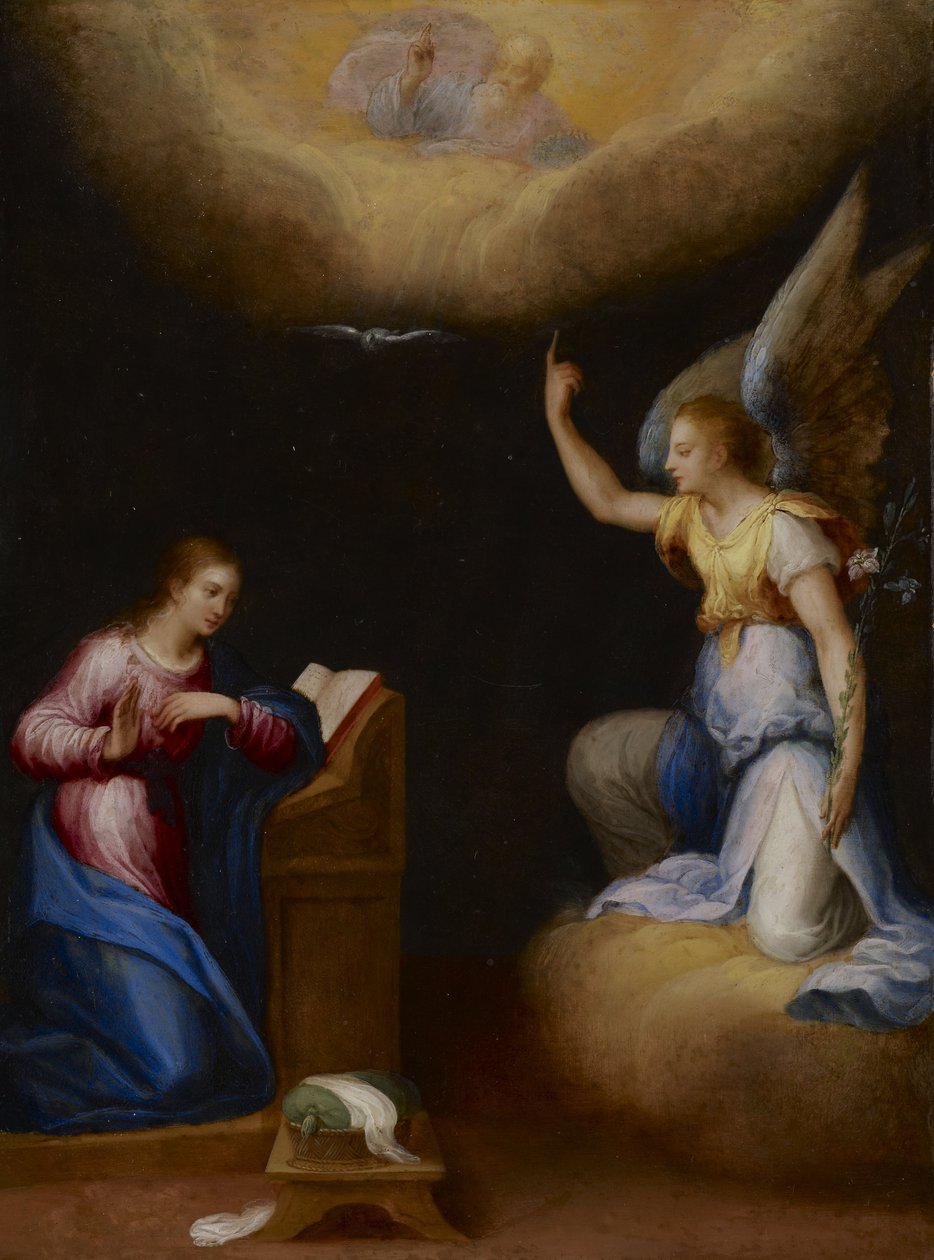 Annunciation alkotó: Hans Rottenhammer