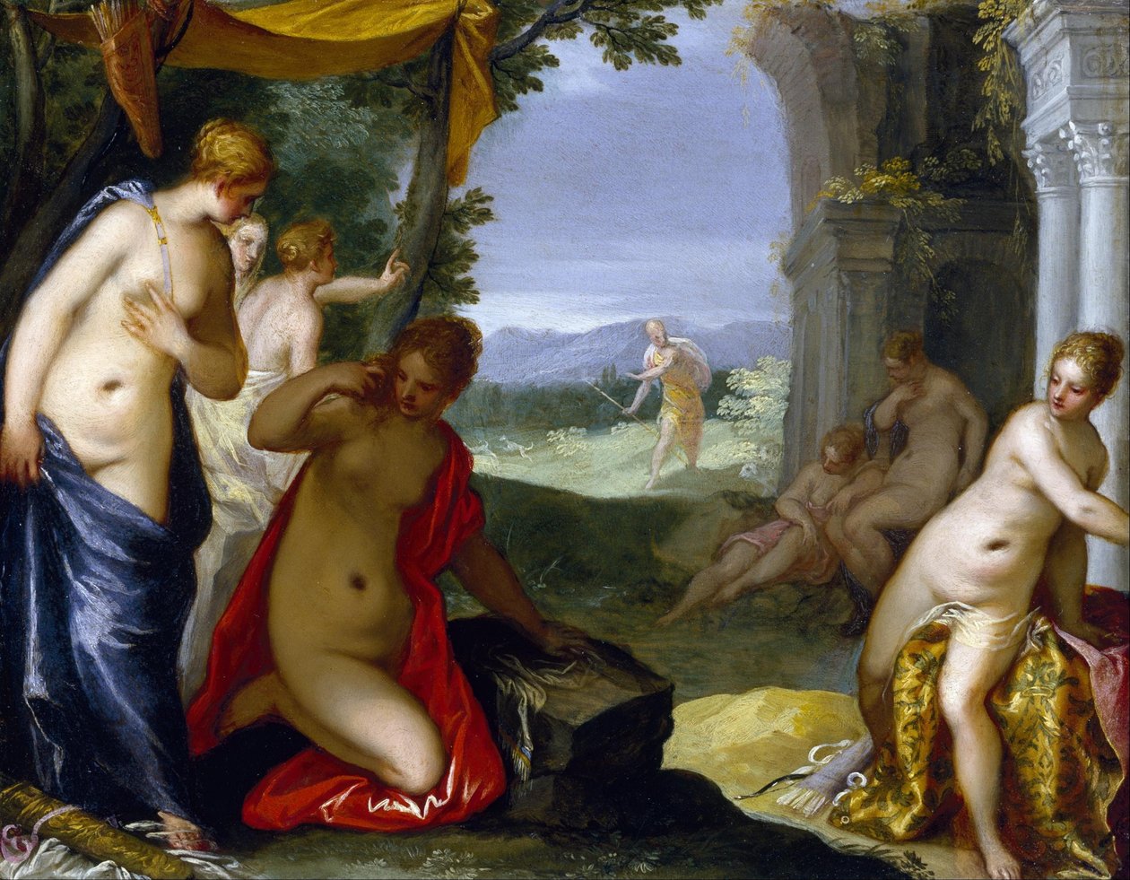 Diana és Actaeon alkotó: Hans Rottenhammer