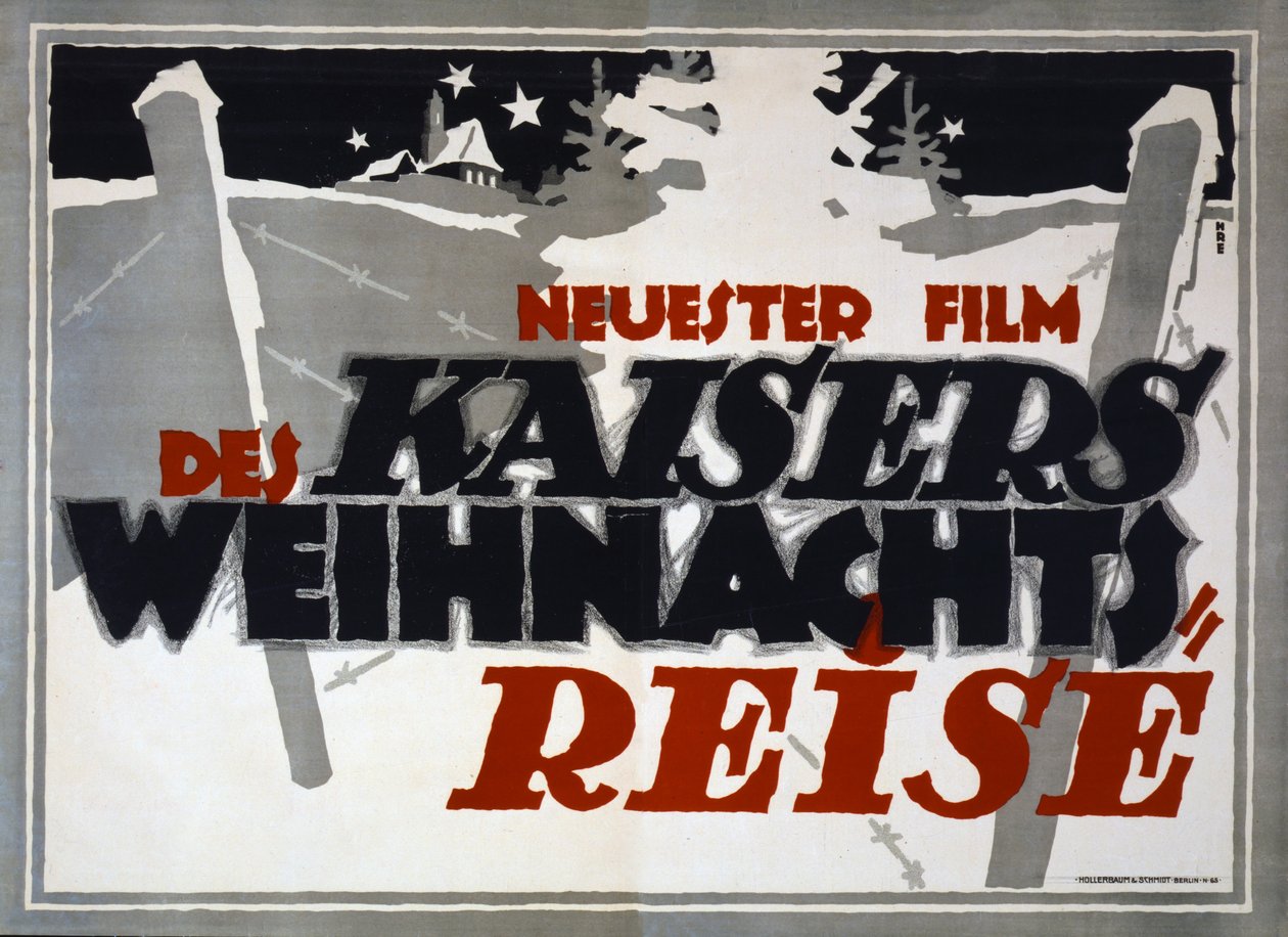 A császár karácsonyi utazása, kocsma. Berlin, 1917 alkotó: Hans Rudi Erdt