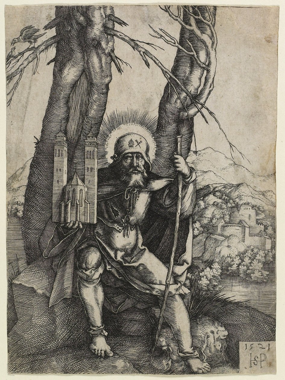 Szent Sebald, 1521 alkotó: Hans Sebald Beham