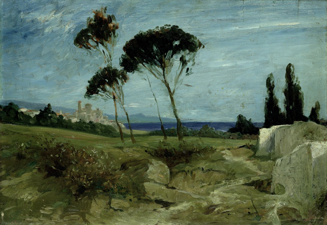 Táj Nettunóban, 1887 alkotó: Hans Speckter