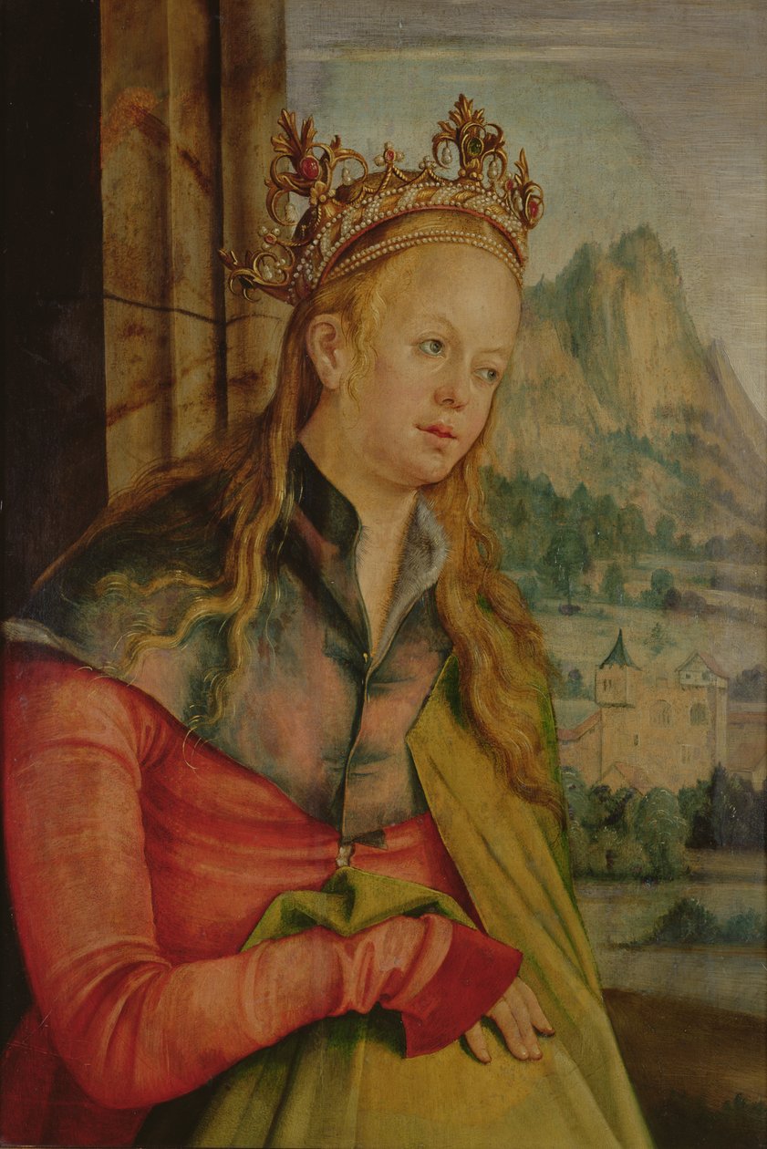 Szent Katalin, 1511 körül alkotó: Hans Suess Kulmbach