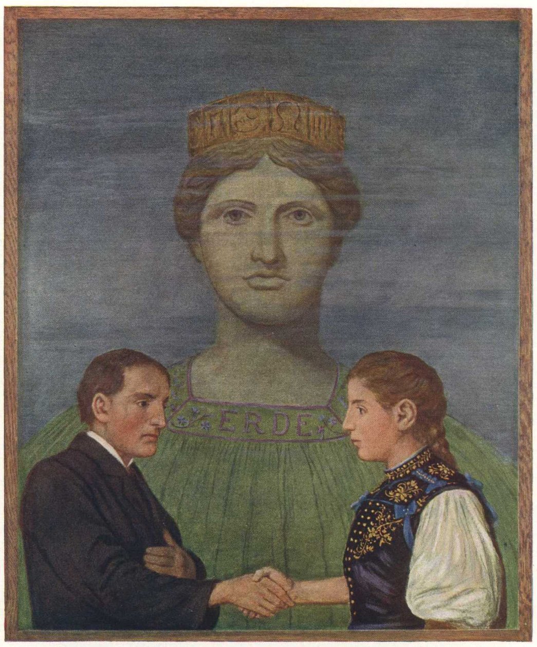 Erden Englisch: Föld alkotó: Hans Thoma