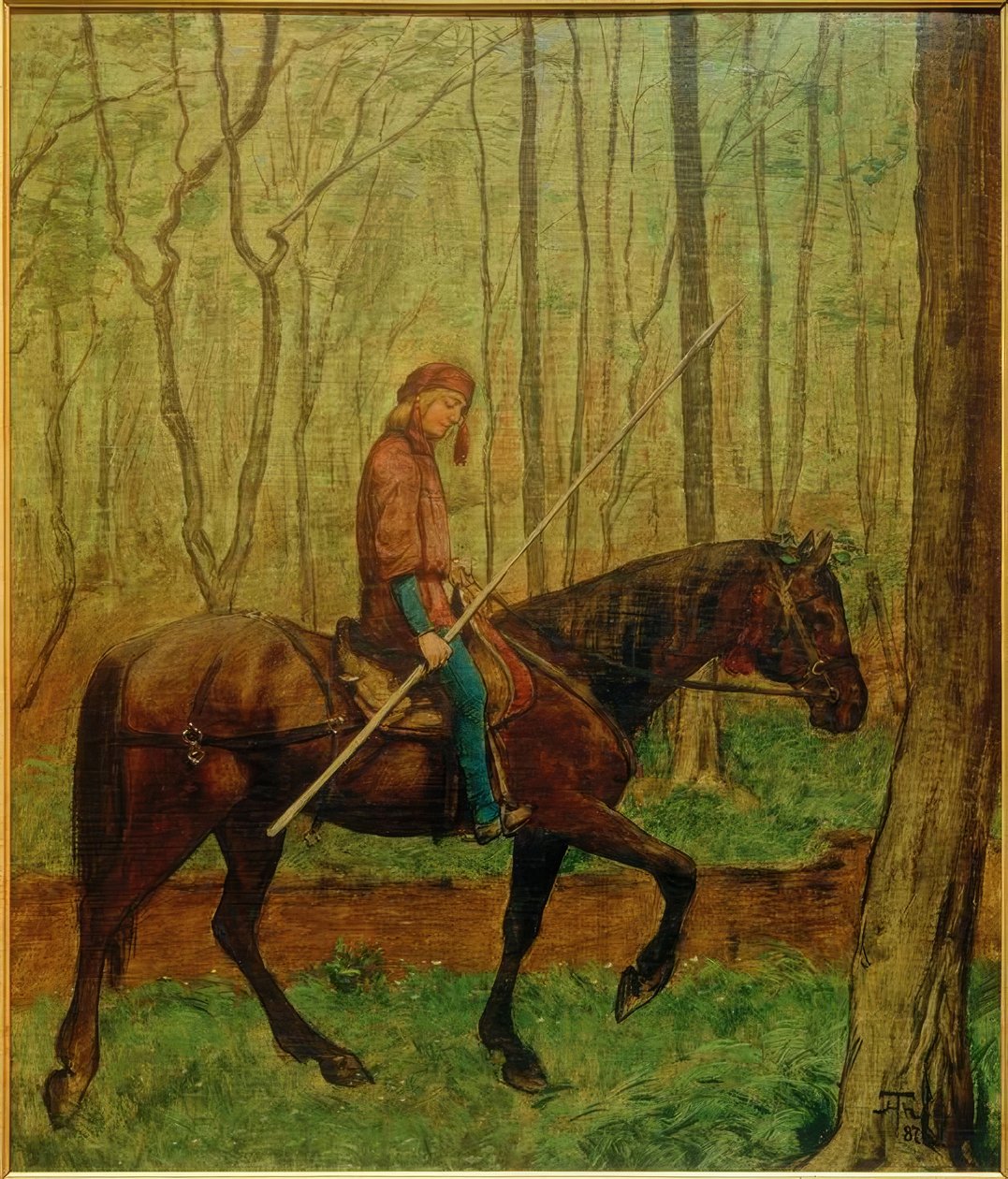 Parzival alkotó: Hans Thoma
