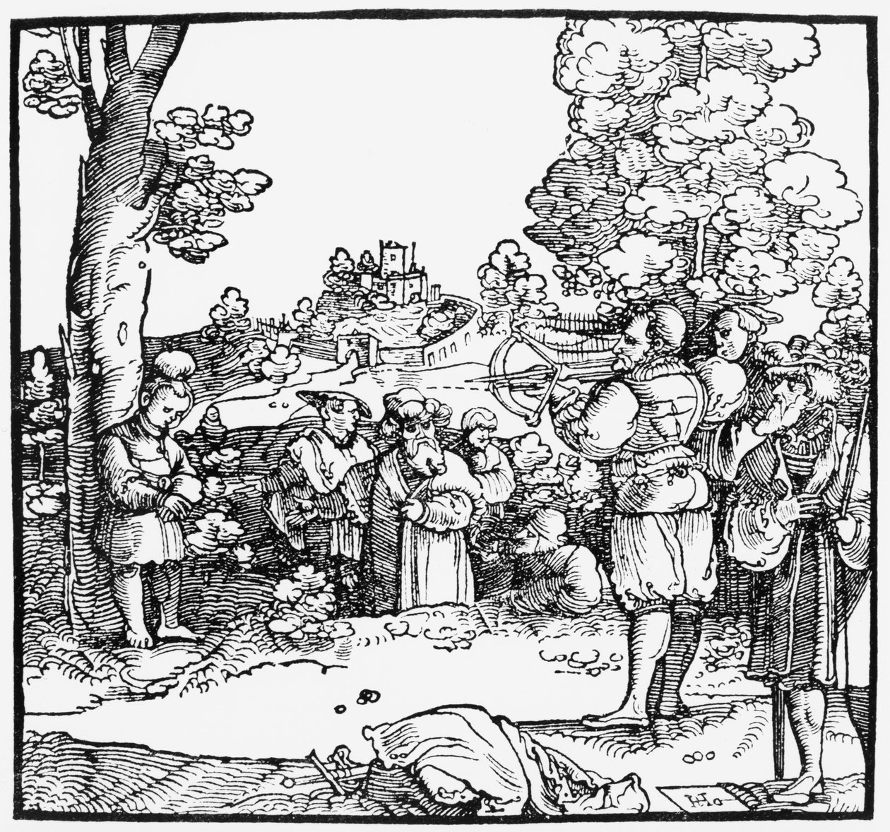 William Tell alkotó: Hans the Younger Schaufelein