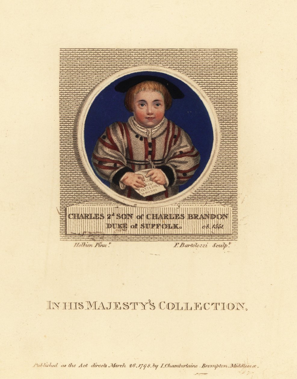 Charles Brandon, Suffolk 3. hercege alkotó: Hans (after) Holbein the Younger