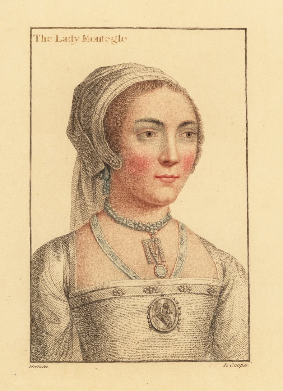 Lady Mary Brandon, Monteagle bárónő alkotó: Hans (after) Holbein the Younger