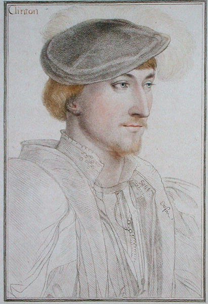 Lord Clinton (1512-85) Llincoln 1. grófja, metszet: Francesco Bartolozzi (1727-1815) 1793 (metszet) alkotó: Hans (after) Holbein the Younger