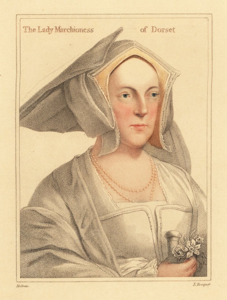 Margaret Wotton, Dorset márciusiasa alkotó: Hans (after) Holbein the Younger