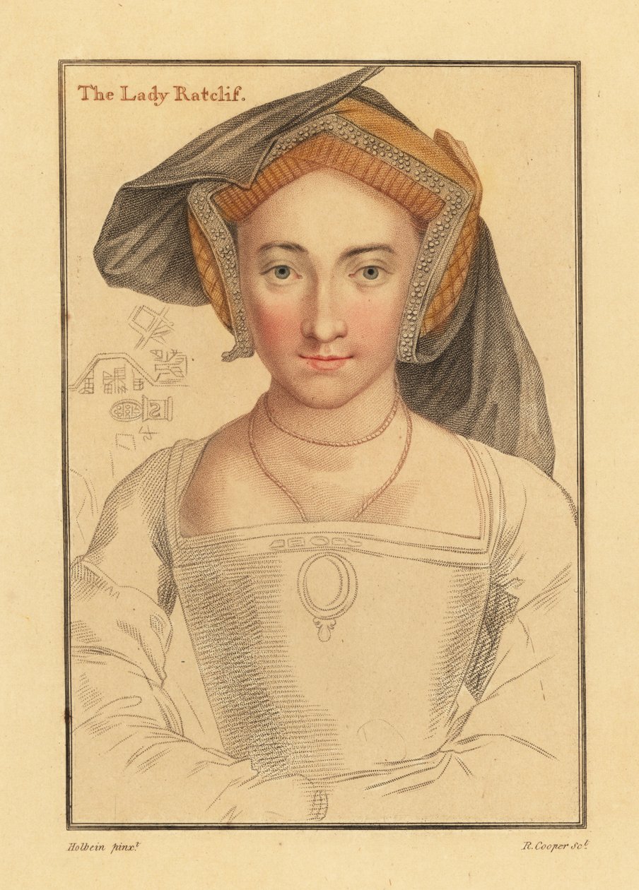 Mary Radcliffe, Robert felesége alkotó: Hans (after) Holbein the Younger